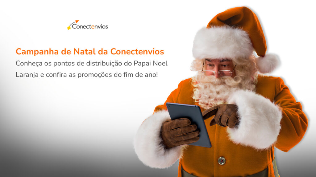 campanha de natal, natal conectenvios, promocao de natal, envios baratos, melhorenvio